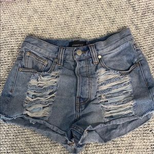 Jean shorts